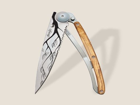 Deejo Serrated 37g, Olivier / Arbre