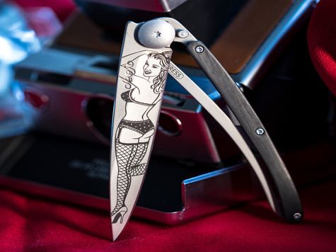 Deejo 37g, Ebène / Pin up