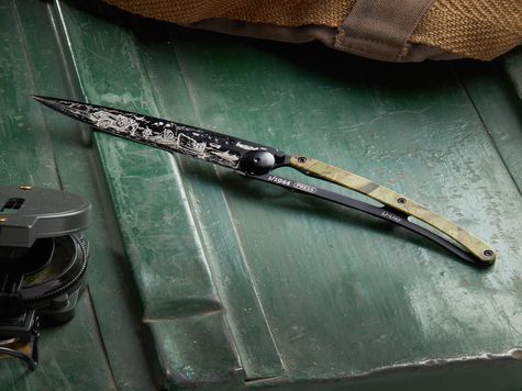 Deejo 37g, Camo vert / D-Day / Limité et numéroté