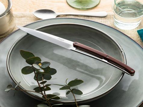 6 Deejo de table Prestige, Bois corail