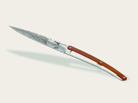 6 Deejo de table Prestige, Bois corail / Sauvage