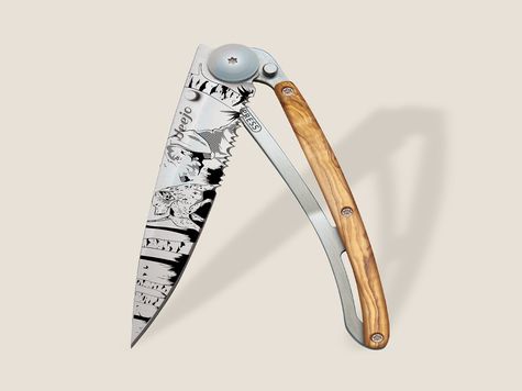 Deejo Serrated 37g, Olivier / Jour de chasse