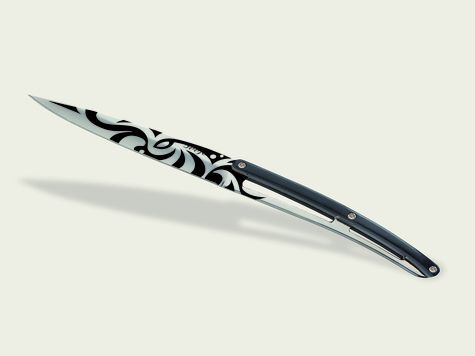 6 Deejo de table Prestige, Ebène / Tatouages Du Monde