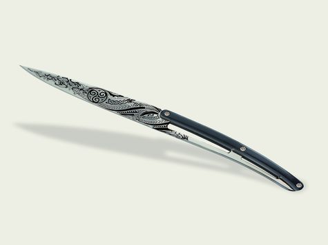 6 Deejo de table Prestige, Ebène / Tatouages Du Monde