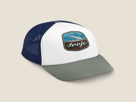 Casquette Deejo, Bleue