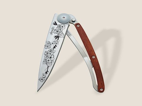 Deejo 37g, Bois corail / Cerisier