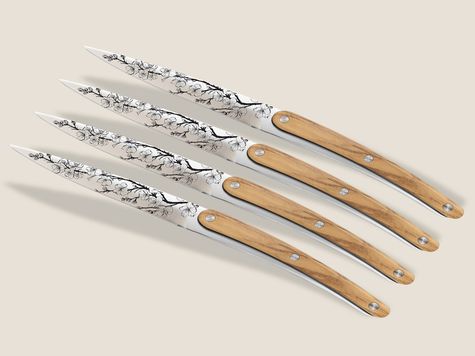 4 Deejo de table Restaurant, Façon olivier / Sakura