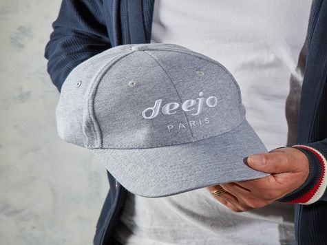 Casquette baseball Deejo, Grise