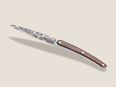 4 Deejo de table Restaurant, Façon palissandre / Floréal